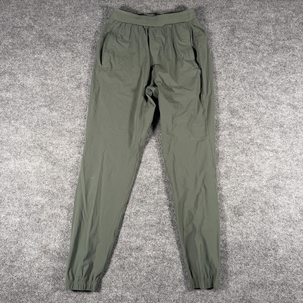 Lululemon Pants Mens XS Green Surge Jogger 29" Zip Ankle Running M5956S